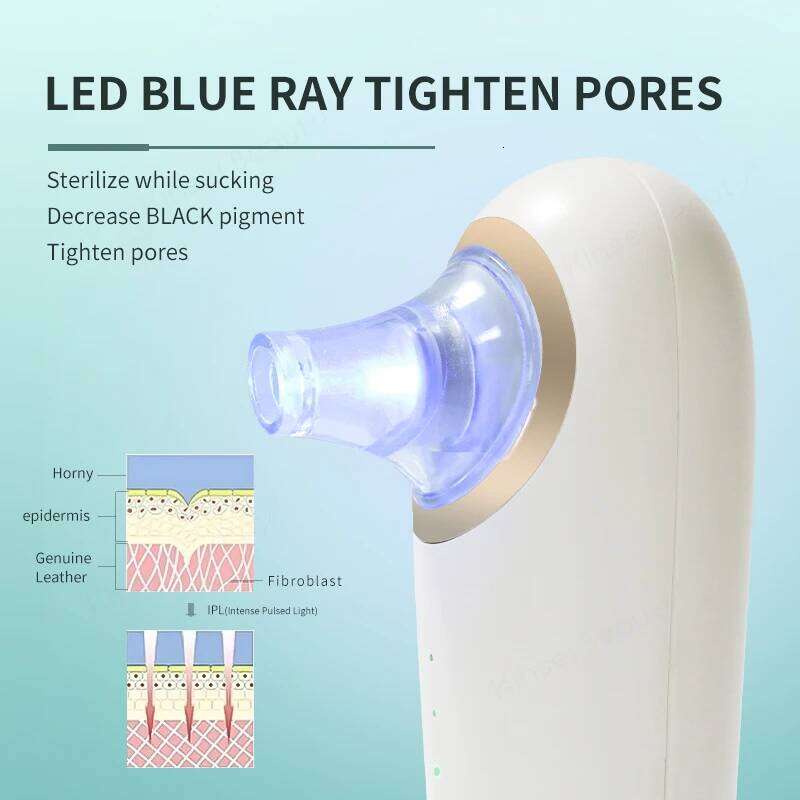 Kinseibeauty Electric Cleaner Blackhead Remover Water Cycle Deep Pore Cleansing Face Acne Pimple Removal Suction Beauy Tool