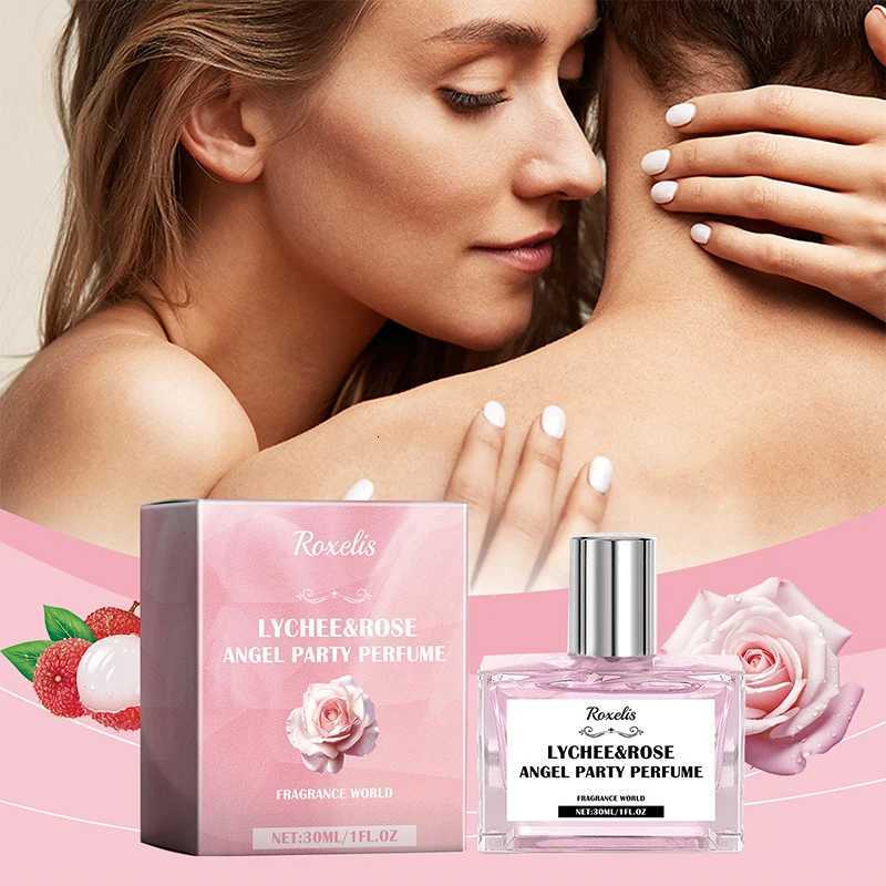 Women Vanilla Perfume Lychee Scent Floral Natural Fragrance Long Duration Exudes Feminine Charm Midnight Rose Aroma Body Spray W250712