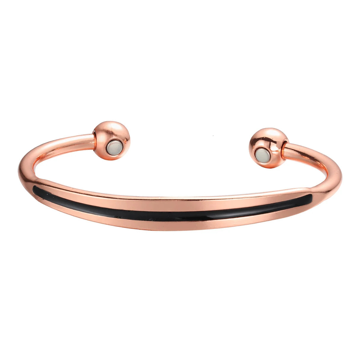 OKtrendy Bohemia Enamel Cuff Bracelets Bangles Pure Copper Bracelet Women Health Energy Magnetic Jewelry Multi-Color Wholesale 250712