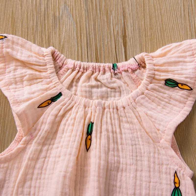 Summer Newborn Infant Baby Girls Romper Muslin Cotton Linen Infant Romper Playsuit Jumpsuit Fashion Baby Clothing Z250712