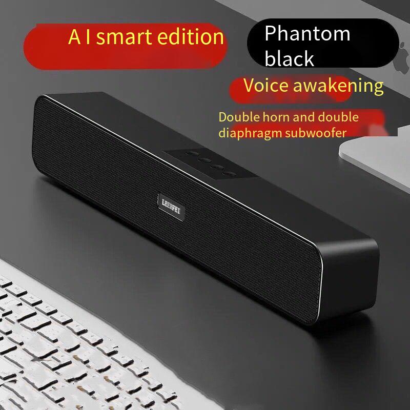 Designer brand new AI smart wireless Bluetooth dual speaker mobile phone computer home card subwoofer