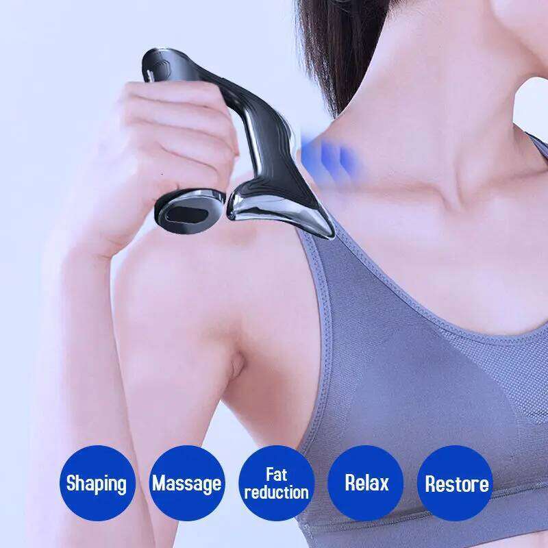 2025 Portable Handheld Fascia Vibrator Rechargeable Muscle Myofascial Massager