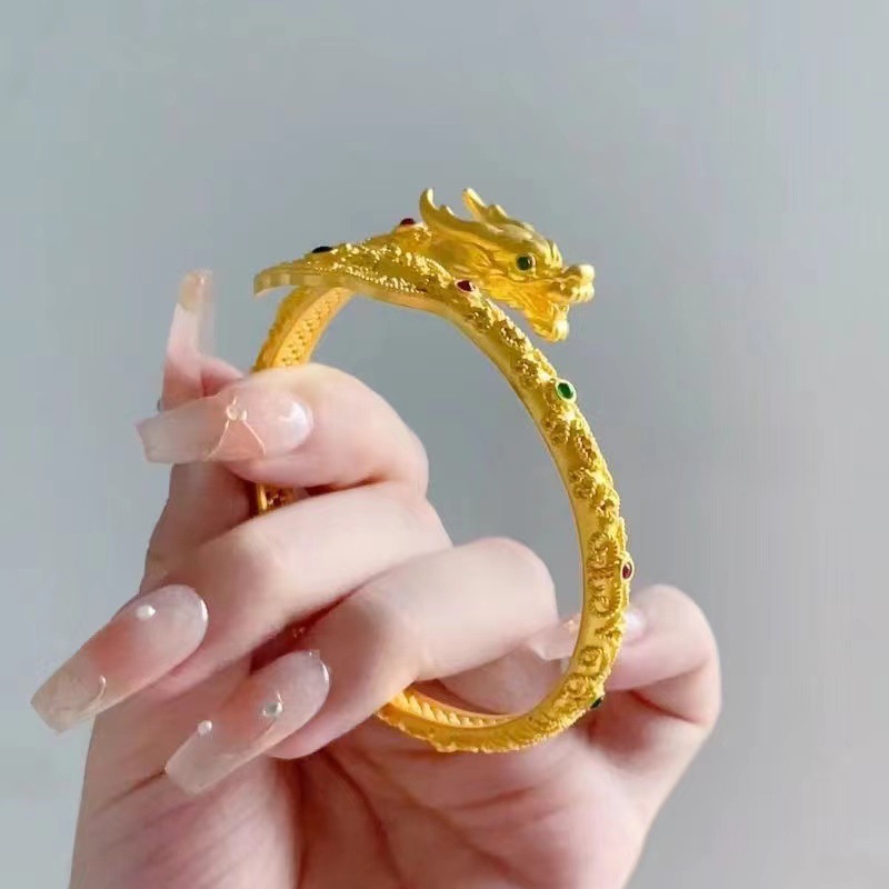dragon tail swinging bracelet domineering exquisite filigree craft dragon bracelet advanced ancient