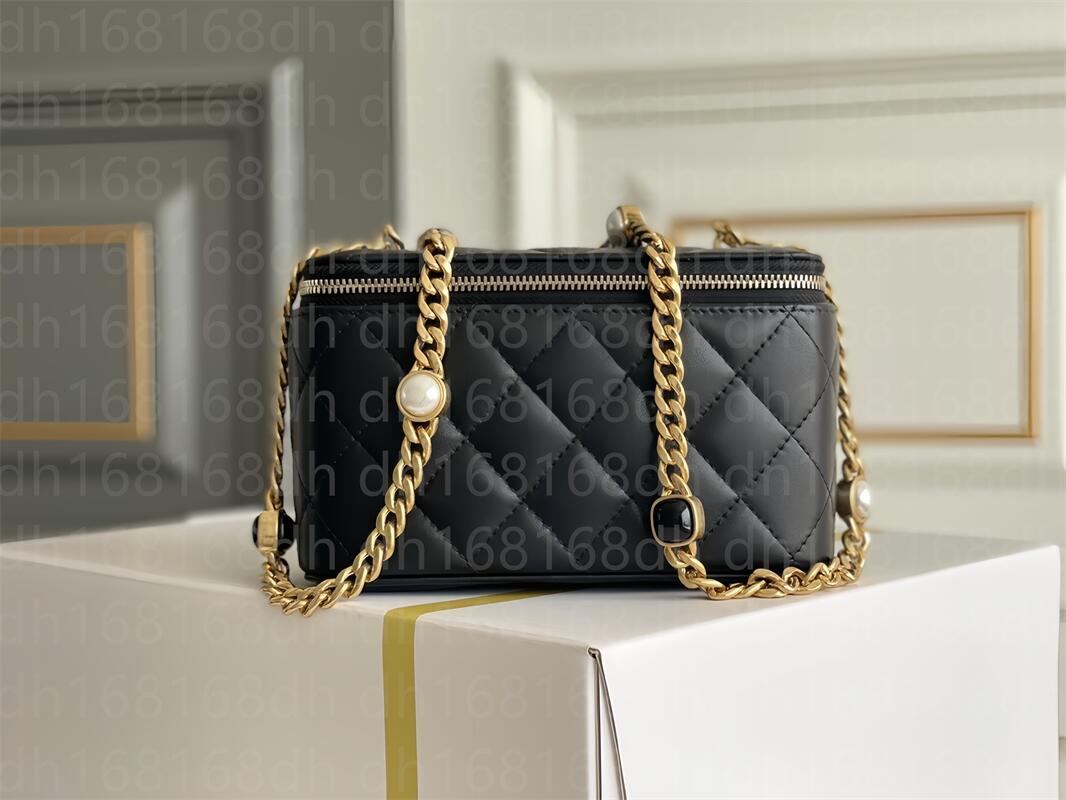 1 Miror Quality Retro Full Handmade Designer Tote Bag Togo Leather Handbag Lady Luxurys Handbags Womens Black Purse Women Designers Bag with box cosmetic bag