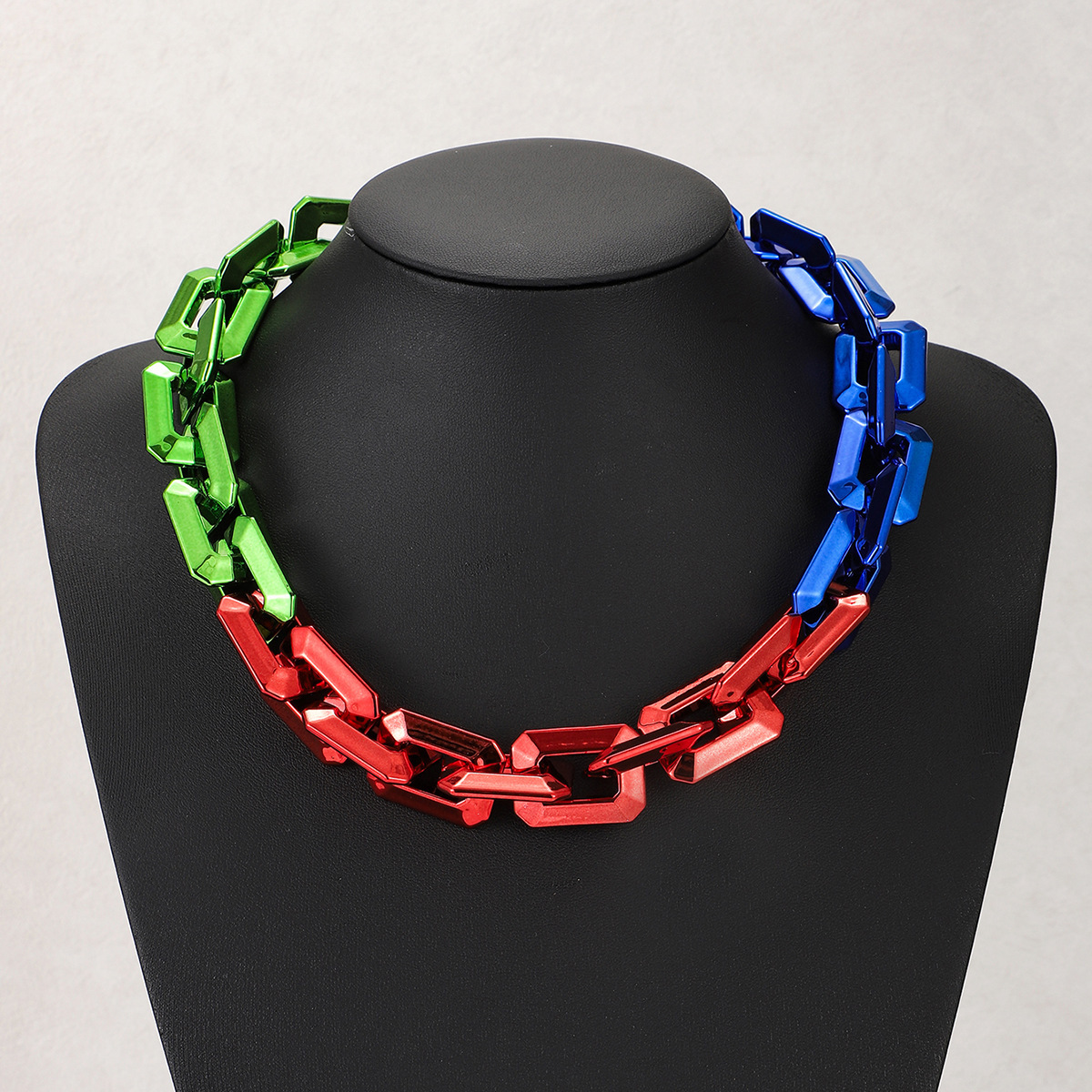 Luxury Jewelry Designer Jewelry Quenching Bamboo Joint Titanium Steel Necklace Trendy Men's Unique Niche High-end Hip-hop Style Chain Trendy Bran