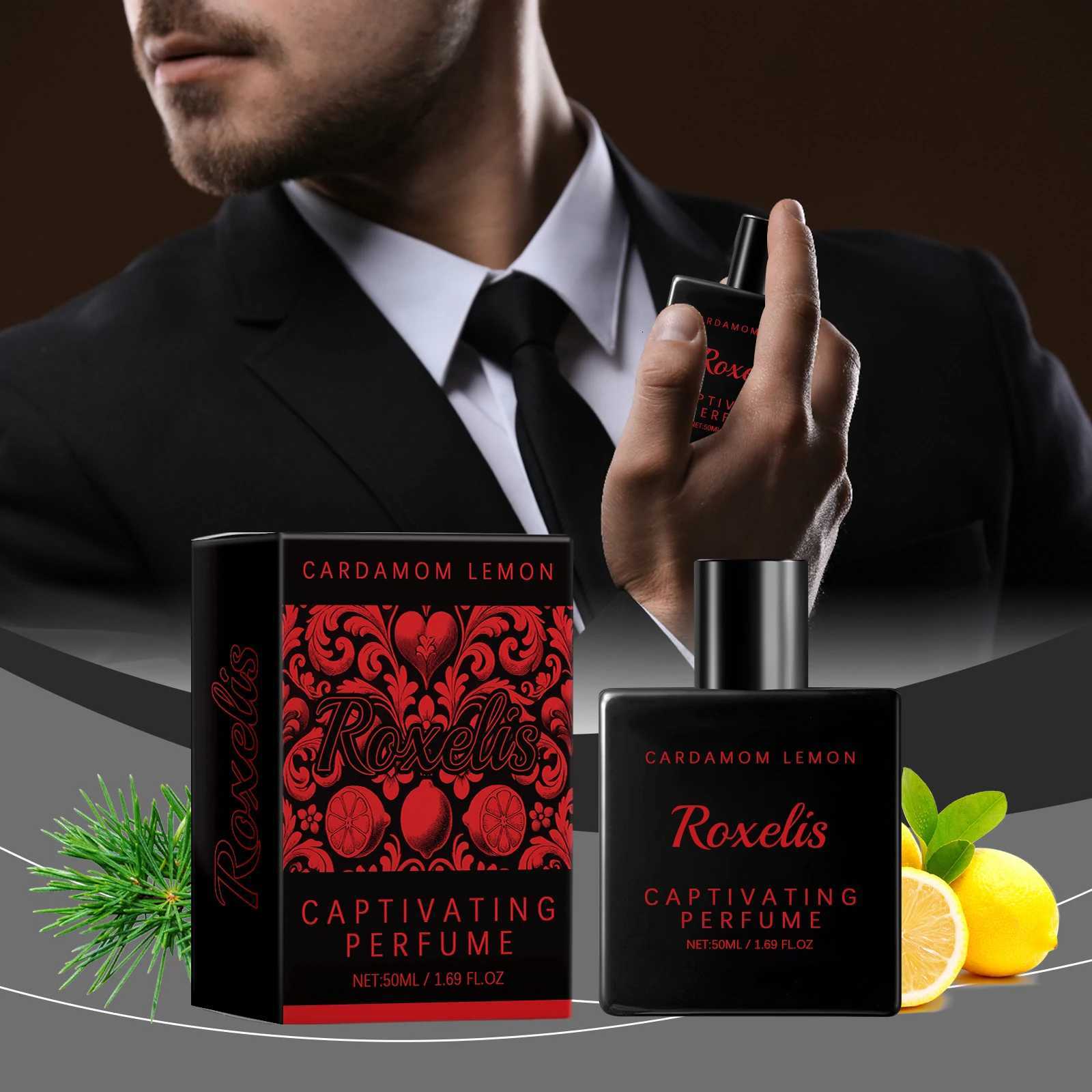 Roxelis Rich Cardamom Lemon Charming Perfume Rich Charming Perfume Cardamom Lemon Fresh Unique Charm Fragrance Exquisite Scent W250712