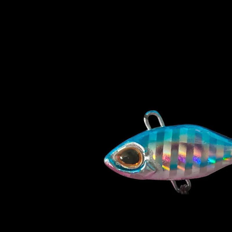 71014g Long S Rotating VIB vibration Bait Spinner Tail Spoon Fish Lure Jig Tractor Fishing Hard Baits Tackle Pesca 250708