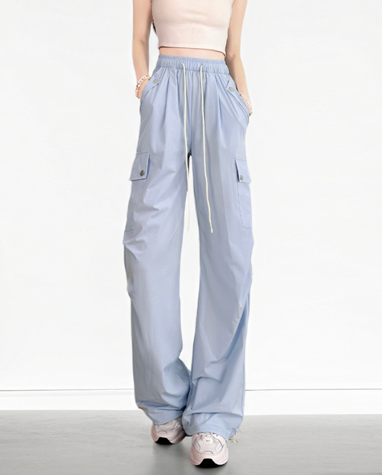 2025 Summer new women's pants black work pants women's summer slim fit new hiking and mountaineering straight leg pants new designer pants
