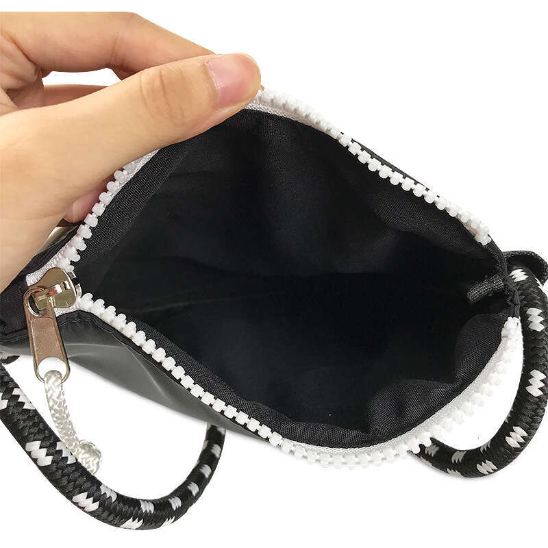 Leather Bag Bucket Bag Tote Bag Fashion Trend Woven Rope Nylon Mesh Crossbody Small Sports Walking Jogging Lightweight Phone Bag Coin Purse