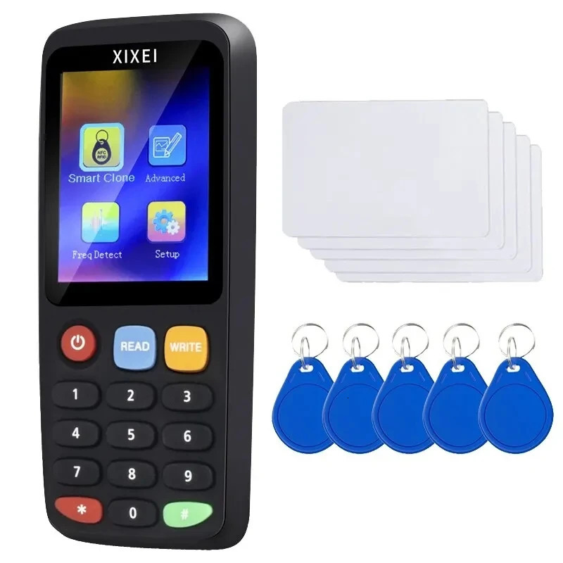 est Multifunctional X7 RFID Smart Chip NFC Decoder Duplicator Reader Writer Tag Copier 125KHz 13.56MHz Badge Token Clone Card 250709