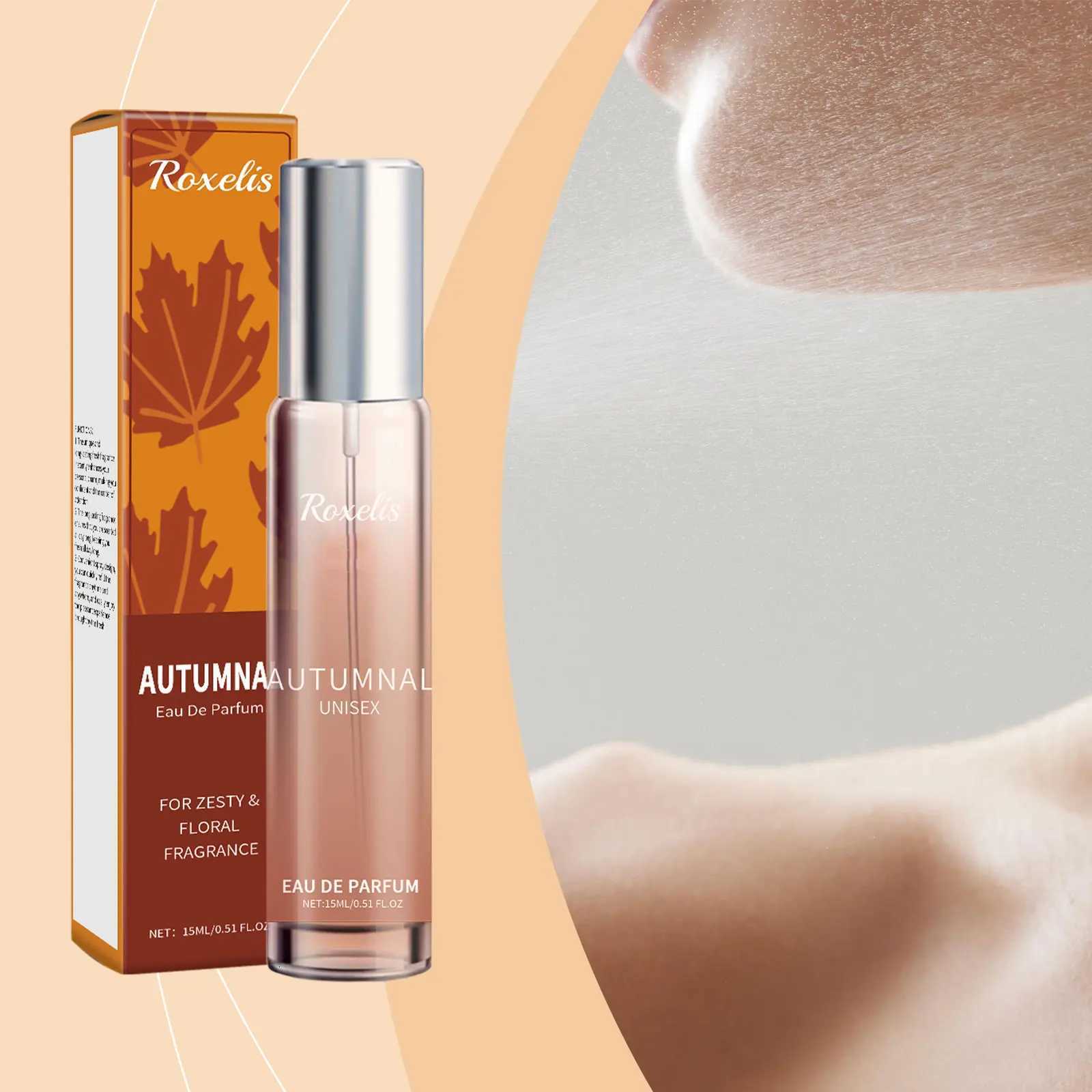 Roxelis Autumn Perfume Citrus Flower Natural Fresh Light Fragrance Portable Long Last Fragrance Send Out Personal Charm Perfume W250712