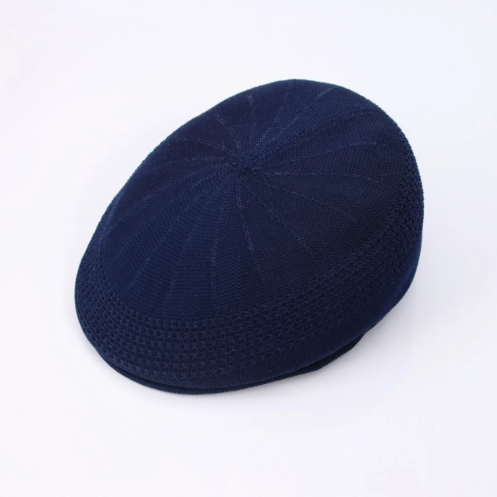 Solid Color Beret Hat Women Men Breathable Berets Cap Mesh Spring Summer red black navy 250712
