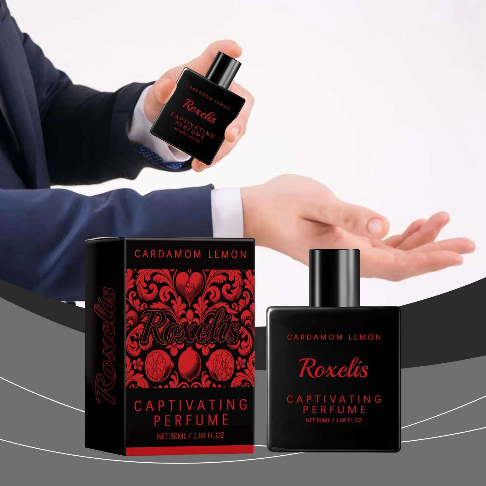 Roxelis Rich Cardamom Lemon Charming Perfume Rich Charming Perfume Cardamom Lemon Fresh Unique Charm Fragrance Exquisite Scent W250712