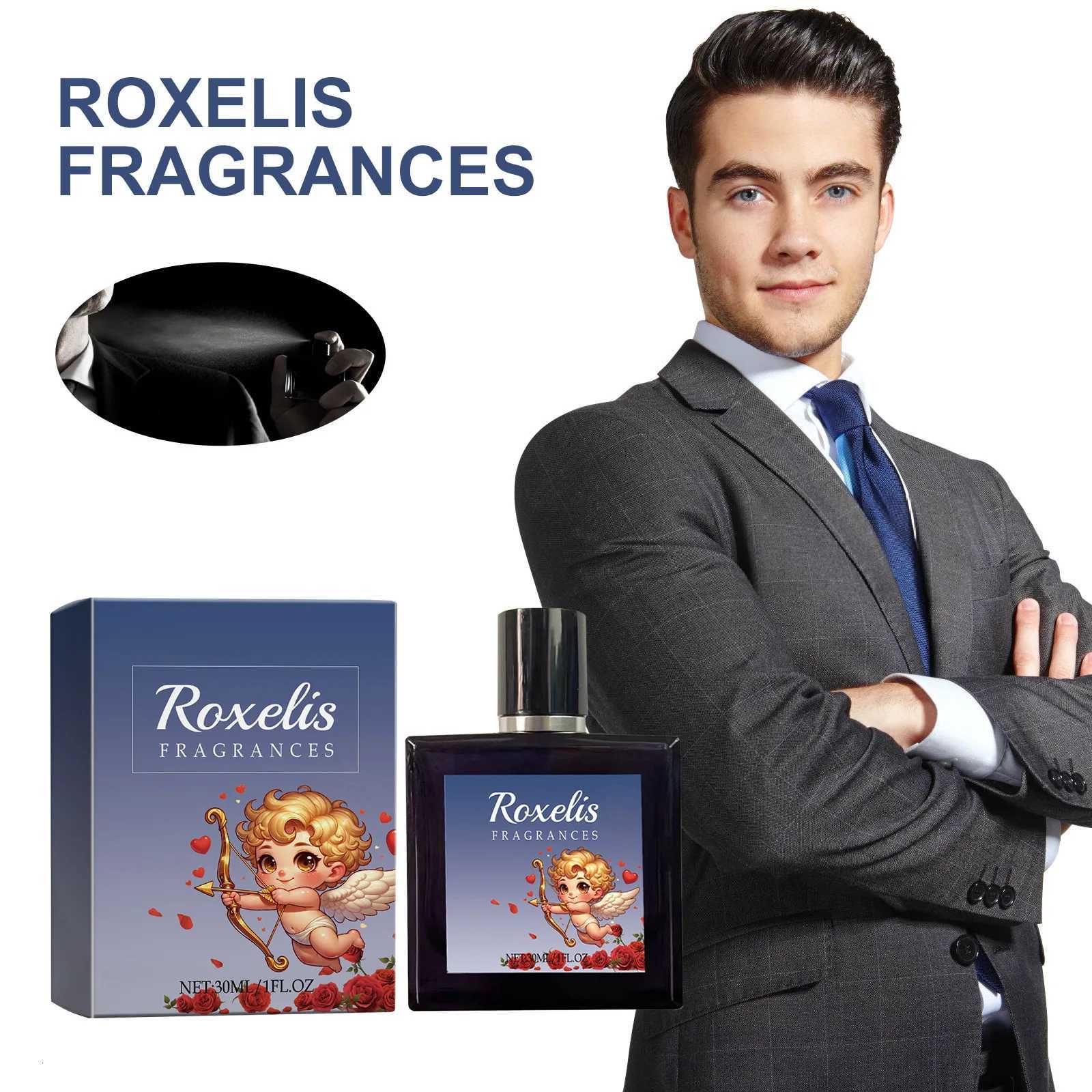 Roxelis 30ml Cupid Cologne Perfume Men Body Refreshing Relaxing Pheromone Flirting Long Lasting Fragrance Dating Gentleman Scent Z250809