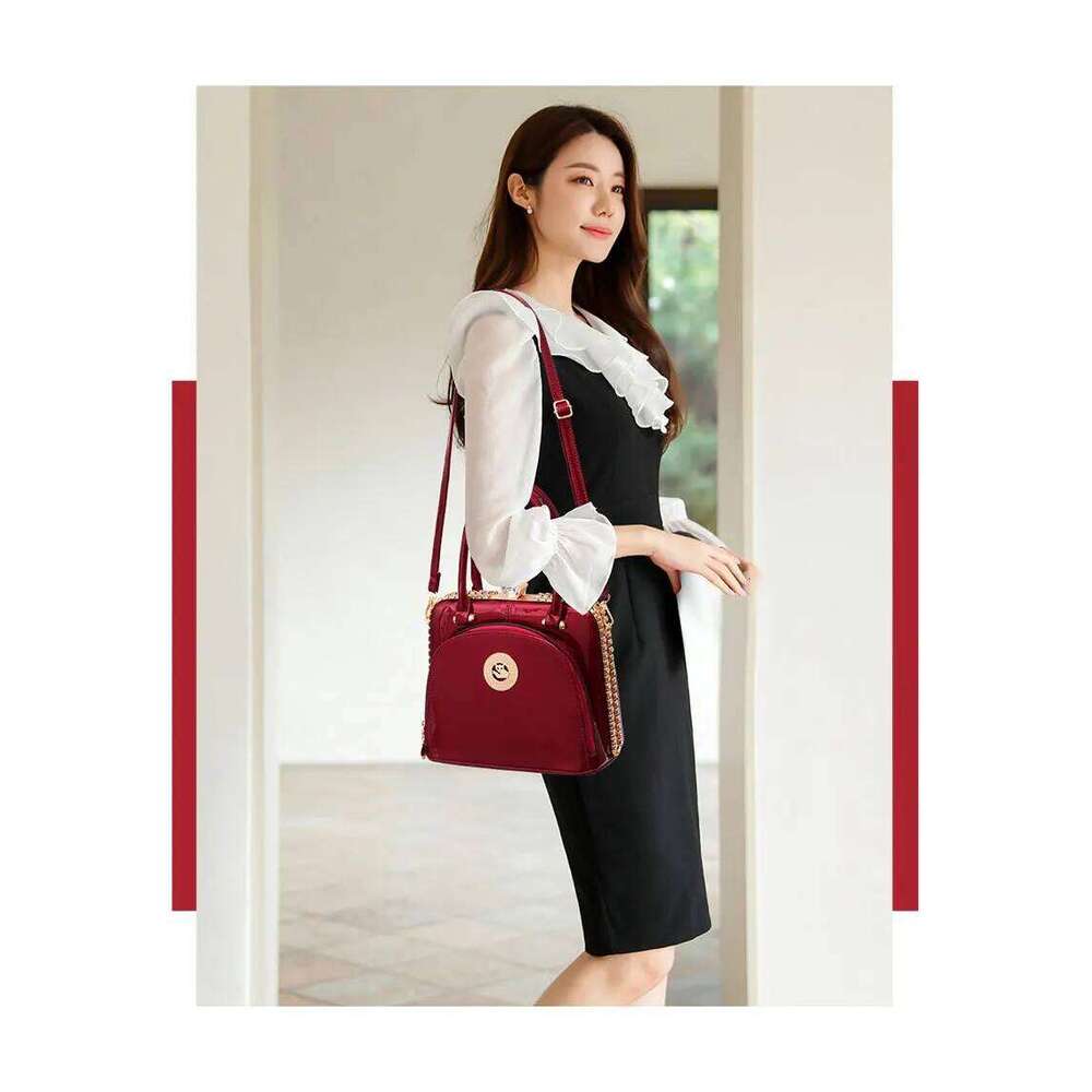 Fashion Dias Women's Handbags Female Genuine Leather Small Crystal Cosmetic Evening Bag Portable Shoulder Messenger Bags