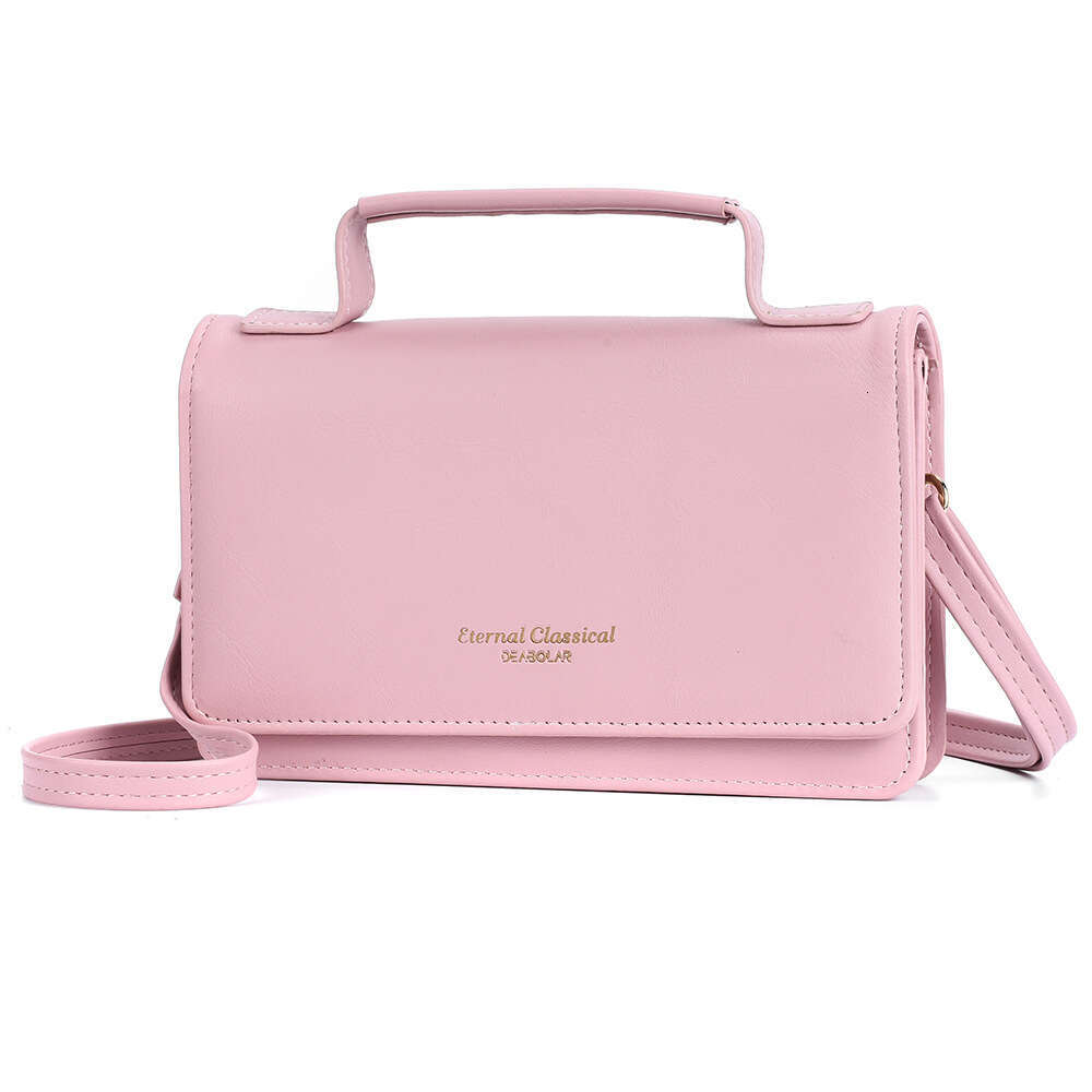 Women's New Fashion Solid Color PU Mini Crossbody Shoulder Bag wallet designer mens wallet