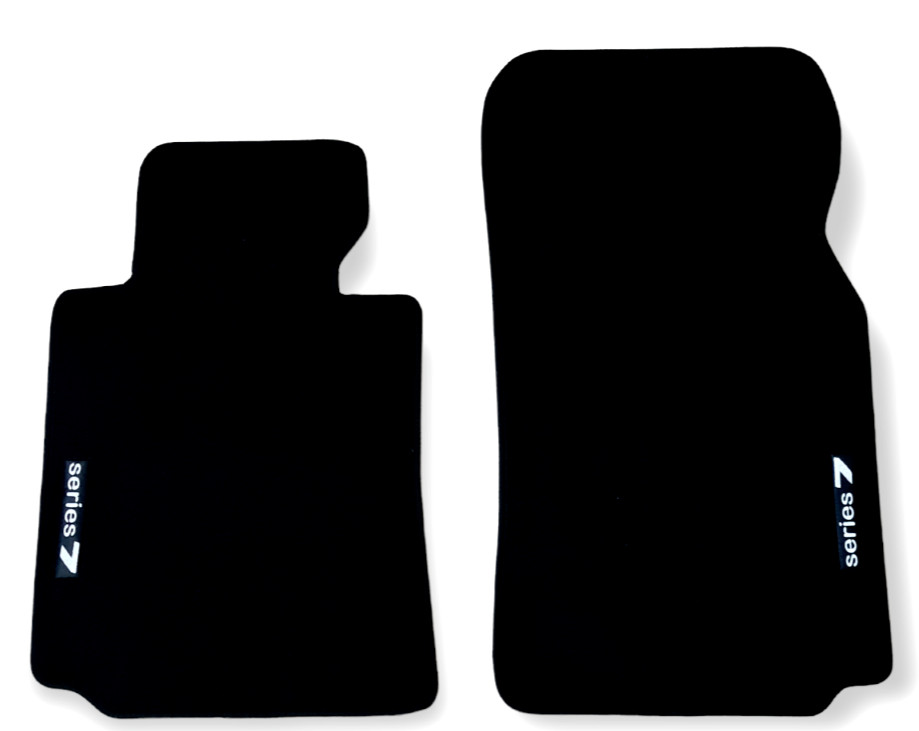 Front Car Floor Mats Velour For BMW 7 E38 Waterproof Carpet Rugs Auto Liners New
