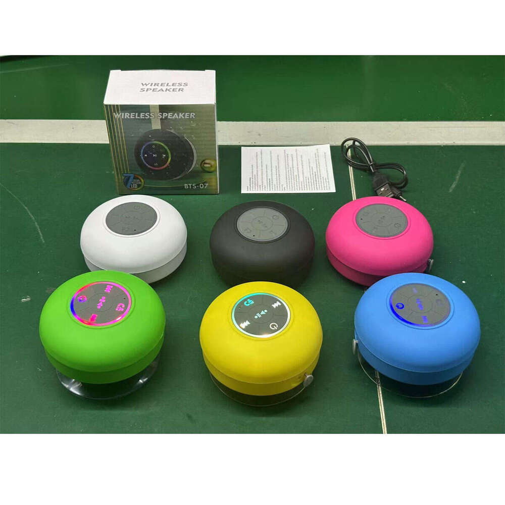 Designer brand selling big sucker with light waterproof Bluetooth LED colorful BTS gift speaker
