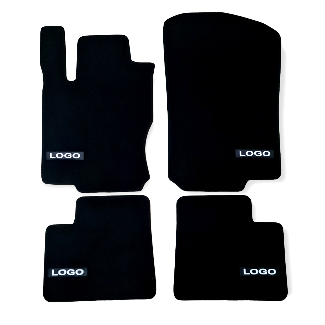 Velour Car Floor Mats For Mercedes GL AMG X166 Auto Liners Waterproof Black New
