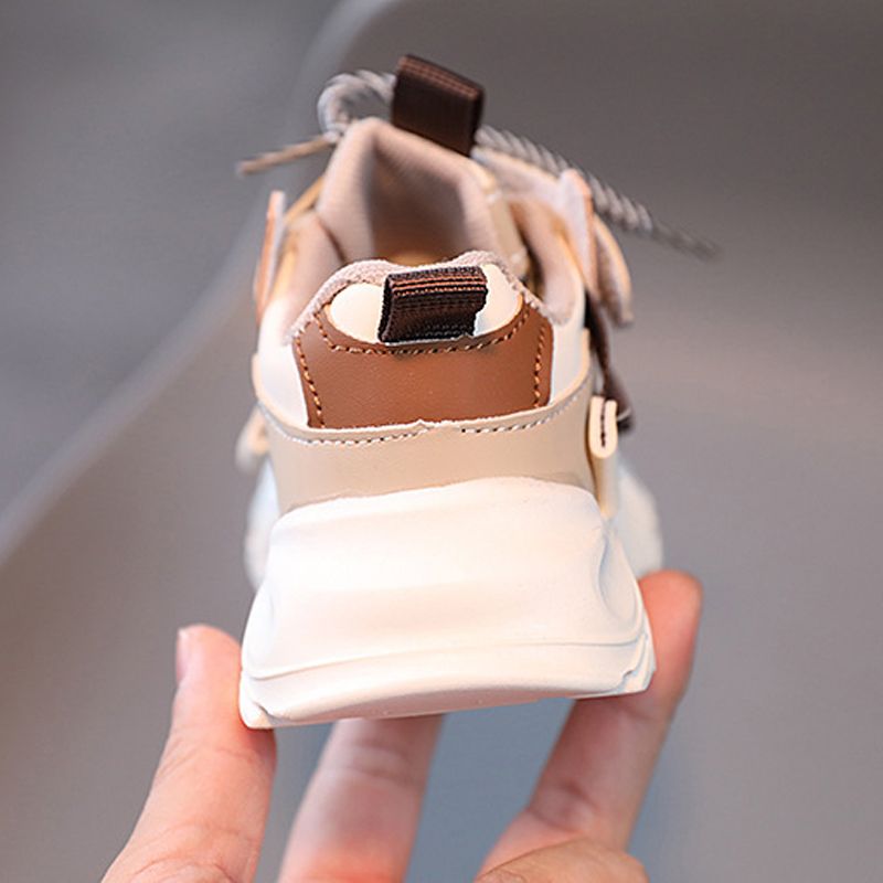 Autumn Children's Sneakers Boys New Fashion Design Kid Sport Shoes Girls Non-slip Casual Shoes Student Shoes Toddler Shoes Sizes US6C-US5Y 000302