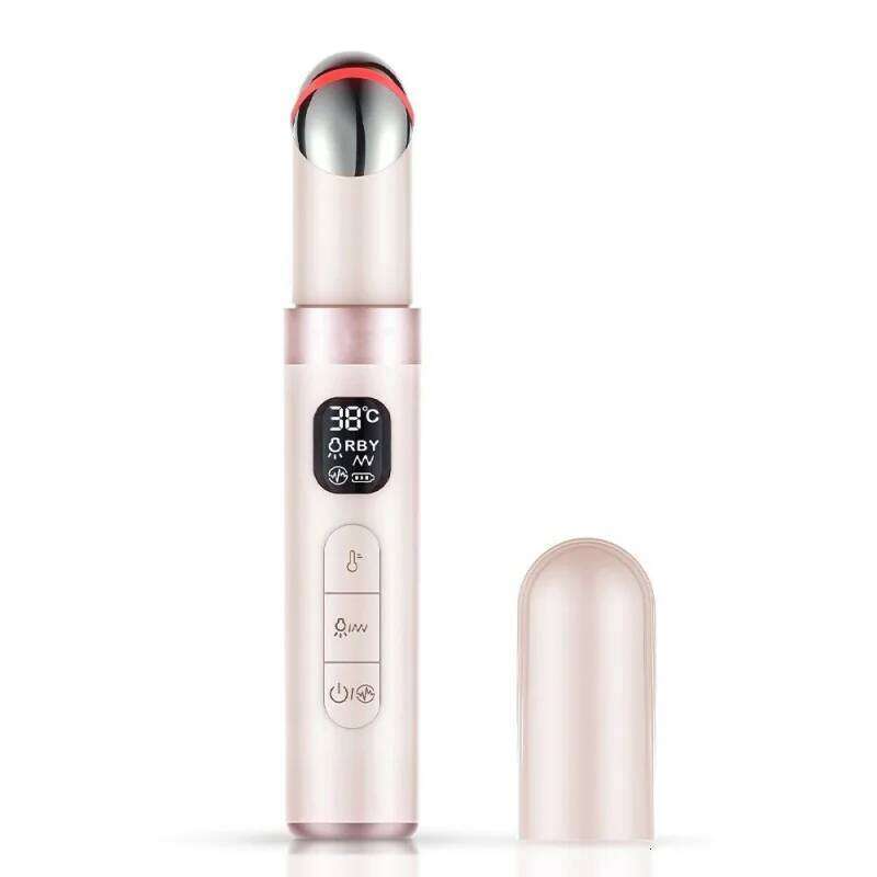 Eye Massage Beauty Device LED Skin Care Therapy Wand Light Therapeutic Vibration