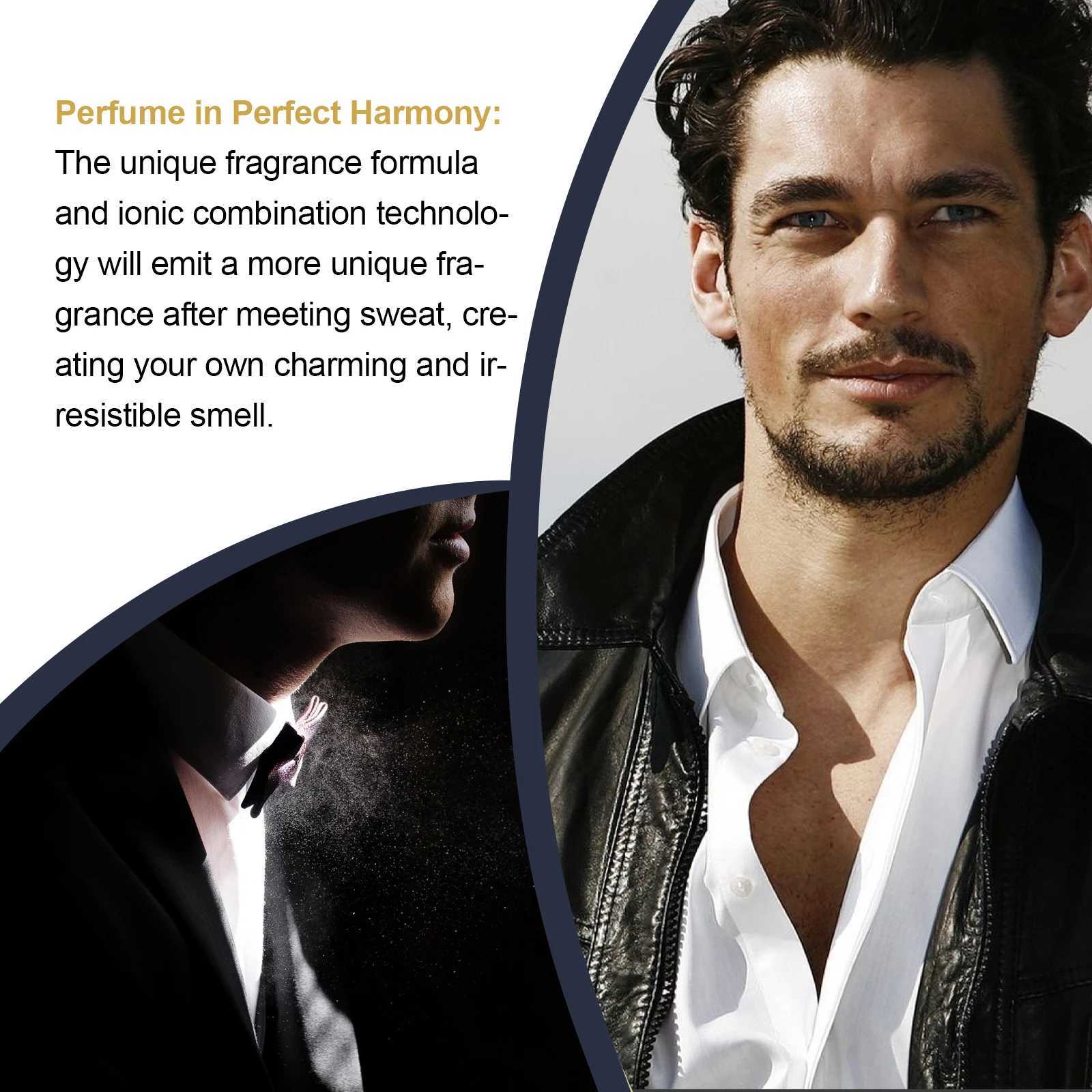 50ml Men Glamor Perfume Spray Cologne Light Fragrance Fresh Pheromone Romantic Couple Dating Gentleman Charming Perfume Z250809