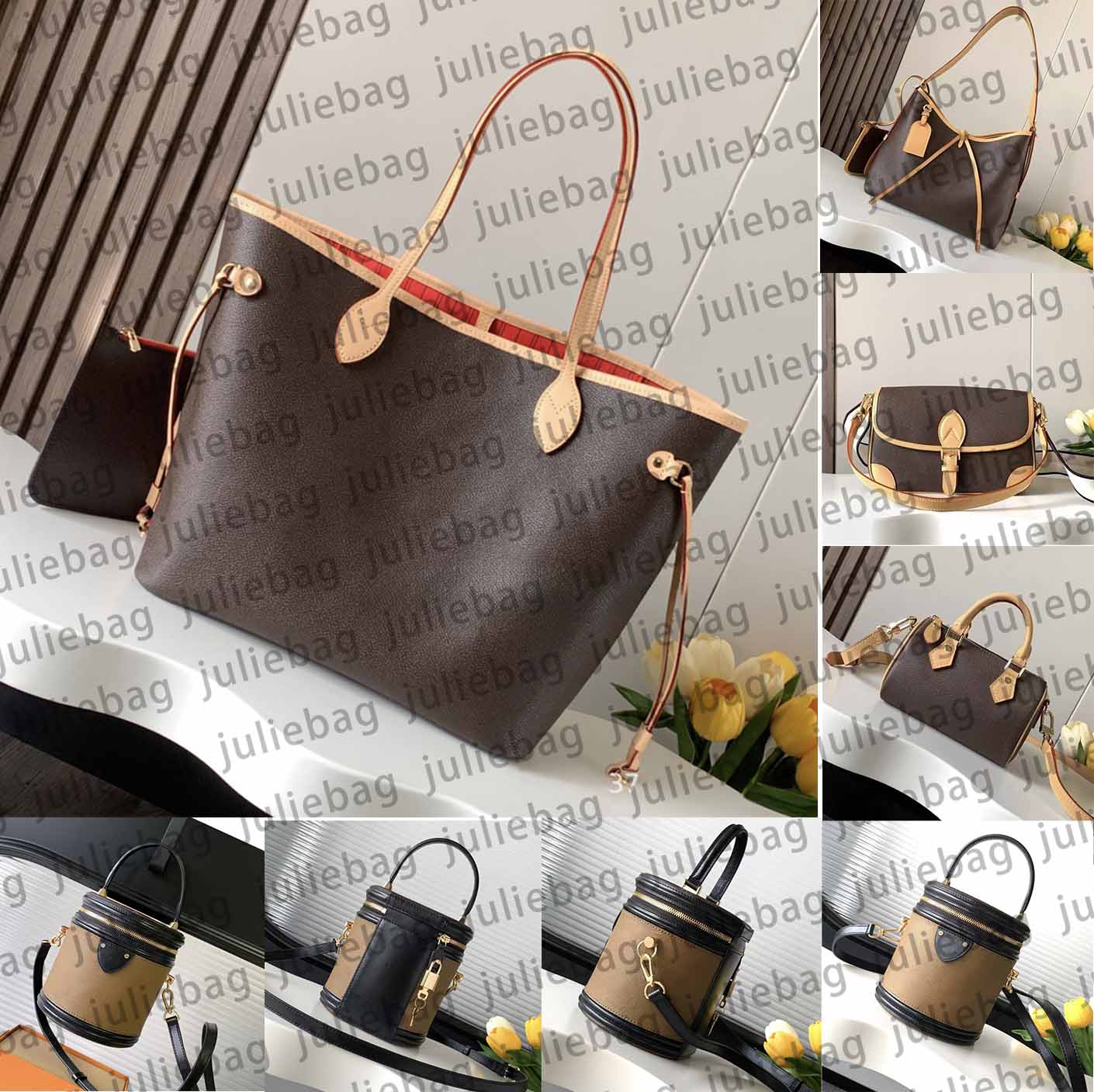 7A designer bag, large shopping bag, Tote bag, fashionable shoulder bag, crossbody bag