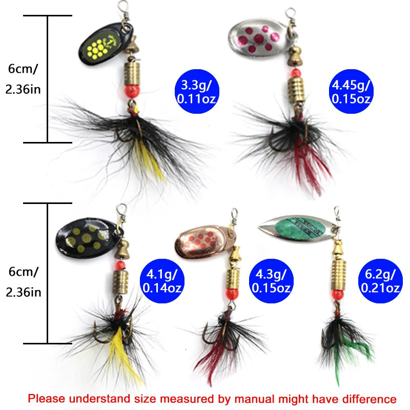 Metal Spoon Spinner Fishing Lure 10pcs Set Spoonbait Crankbaits Wobblers for Pike Crochet Kit Artificial Bait 250708