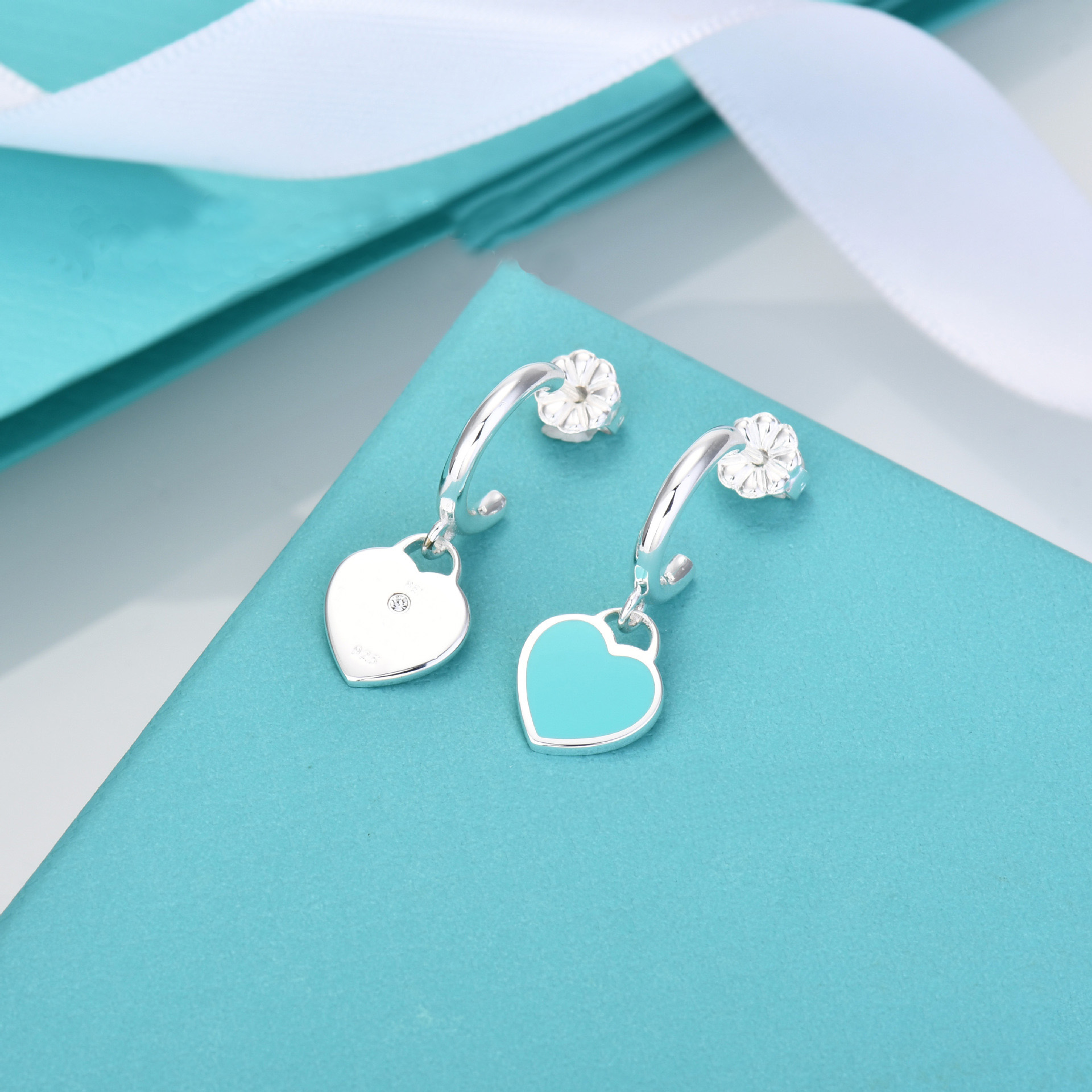 Tiffanyxx Jewlery earrings designer for women earrings high quality silver plating girls branded Tiffnaylies earrings wedding jewelry birthday gift dfe