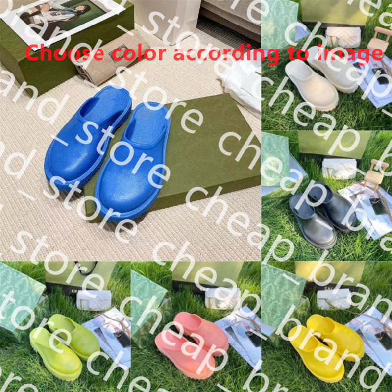 With Box 2025 luxury slippers designer Slipper sandal Women man platform perforated sandal made of transparent materials fashionable sexy lovely sunny woman 35-45