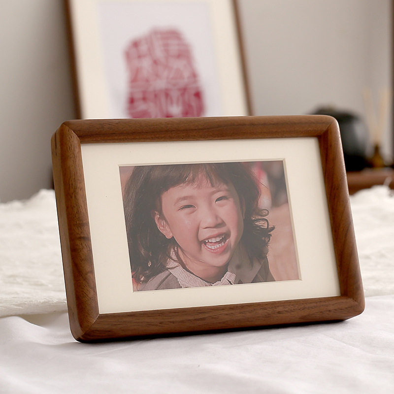Solid Wood Picture 10X15/15X20/20X25cm Decor A4 Honors Certificate Document High-grade Photo Frame for Desktop Gift H260306