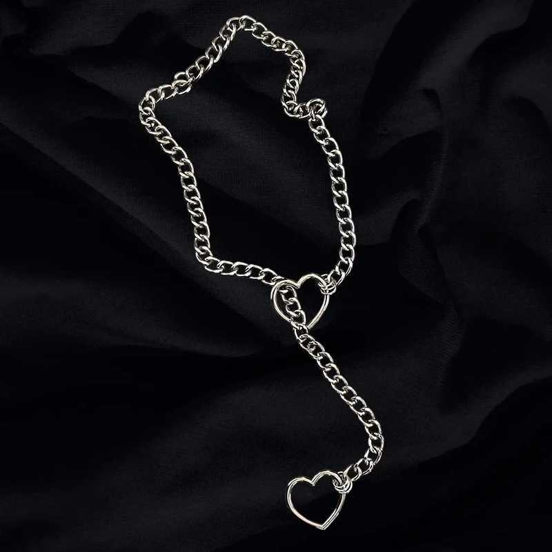 Slip Chain For Wen Human Slipchain Choker Collar Chain Necklace Heavy Cuban Long Chain W250714