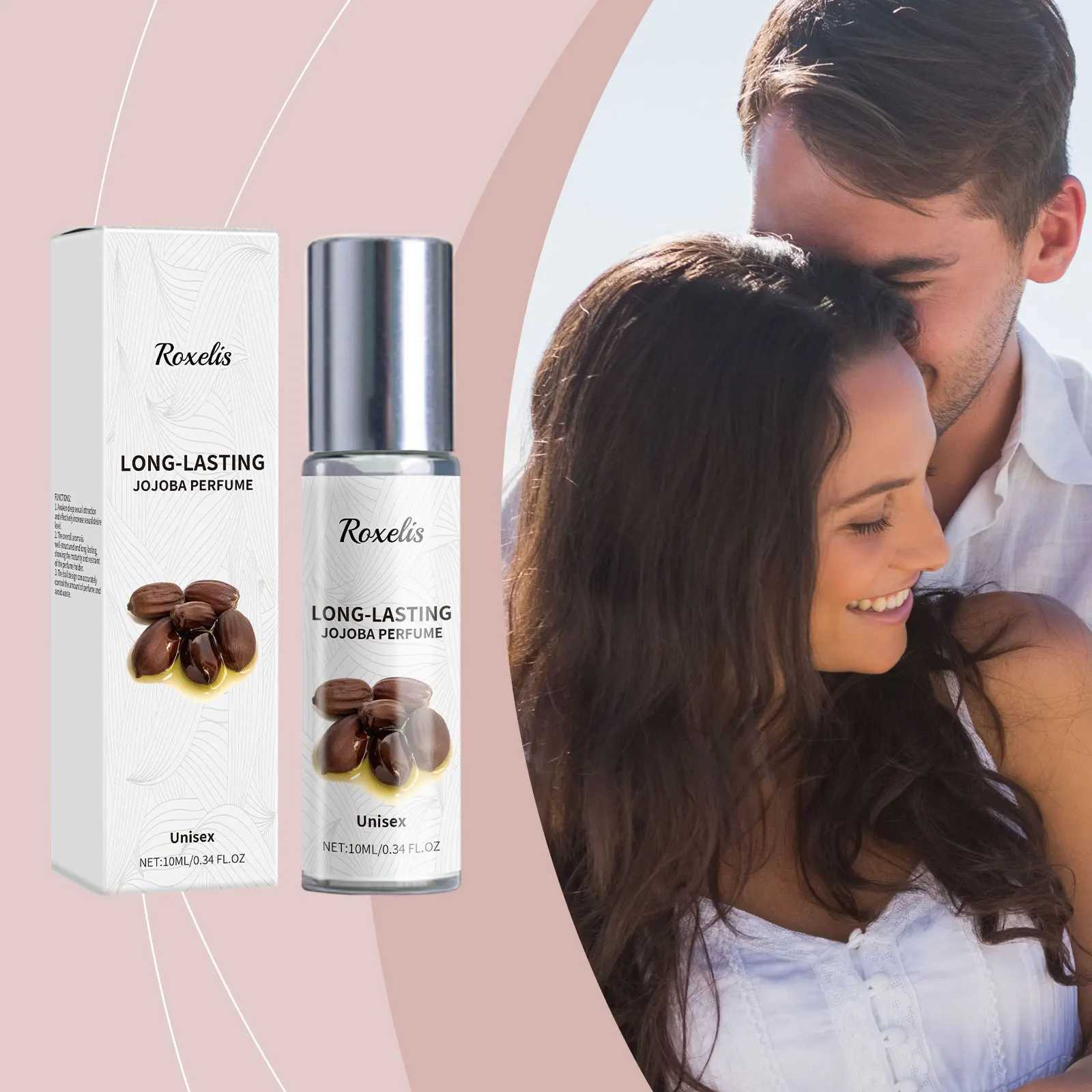 Roxelis Jojoba Perfume Oil Jojoba Seed Oil Perfume Rolling Ball Cologne Last Fragrance Fresh Fragrance Elegant Natural Perfume W250712