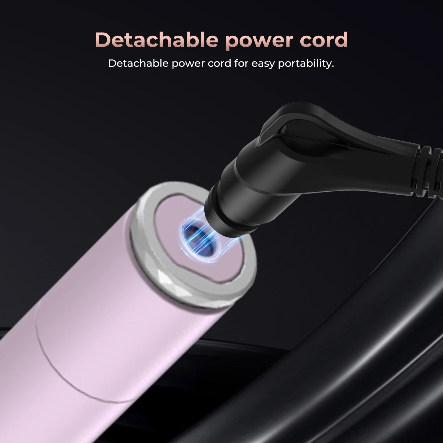 UKLISS 3 in 1 Curling Iron Set Fast Heat Up Quick Heating Ceramic Brush Interchangeable Curling Wands for All Hair 250712