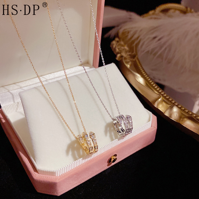 Luxury Jewelry Designer Jewelry 2022 New Trendy Fashion Personality Snake-shaped Collarbone Chain Exquisite Versatile Unique Design Necklace