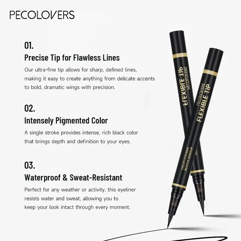 Five Eyeliner Liquid Eyeliner Quick Drying Waterproof and Sweat-proof Eye Cosmetics Eyeliner Pencil Cosmetic 250704