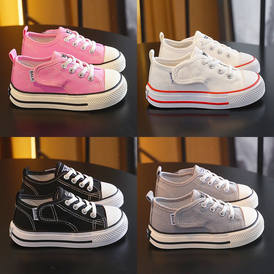 Designers Kids Sneakers High Quality Low Girls Boys Canvas Shoes Baby Shoes Child Trendy Kids Classic Decoration Shoes Sneakers Children Shoes Size US