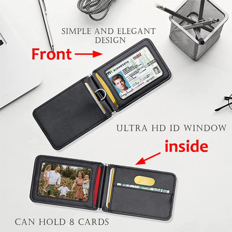 US Top Grade Genuine Leather ID Badge Holders with Neck Lanyard Formal Staff Office Worker Supplies Magnet closed ID Card Cover 250708