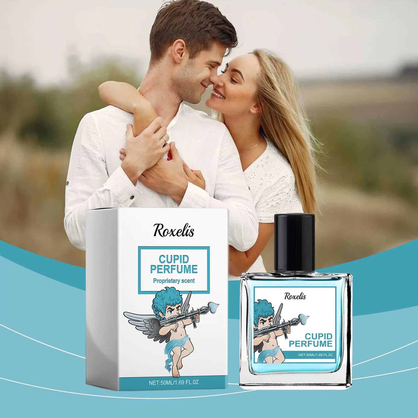 50ml Roxelis Cologne Cupid Charm Perfume Natural Fragrance Flirting Long Lasting Pheromone Romantic Dating Atmosphere Perfume W250712