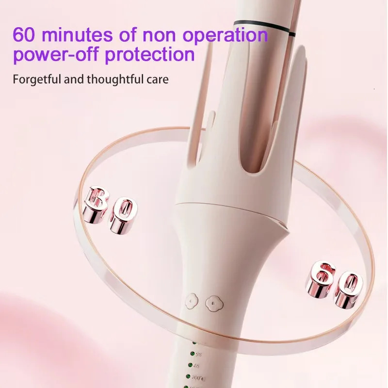 OPE PRO Automatic Curling Iron Hair Curler Replaceable Curling Wand with 2 Sizes Barrel 1 1.25 3 Temps Hair Waver 250712