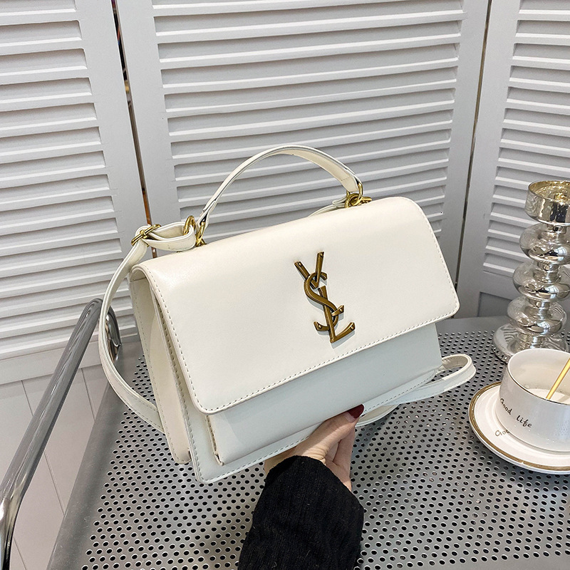 Free Shipping Designer 2025 New Fashion High-end Simple Sunset Trendy Handbag Shoulder Crossbody Women's Bag 2be