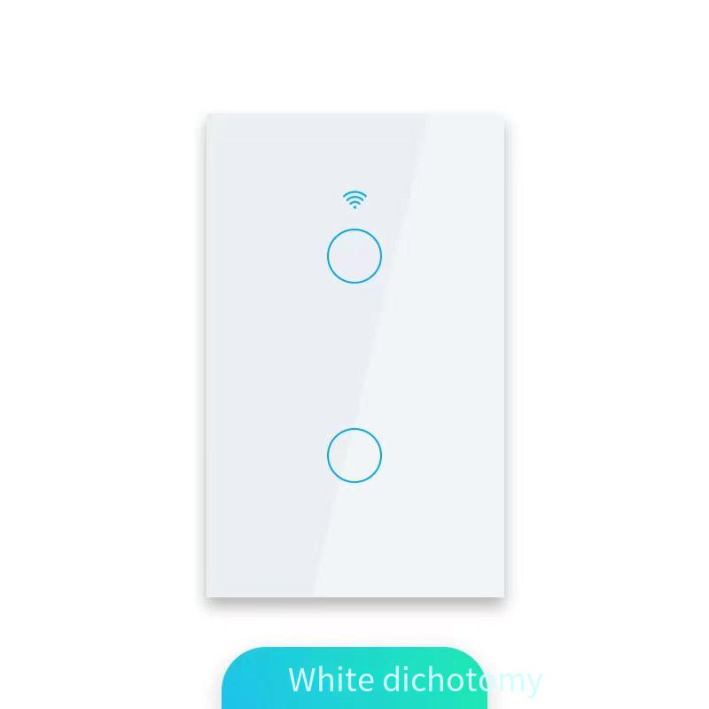 Universal Designer Smart Wi-Fi RF Wall Switch with Anti-Fire Feature - Suitable for US/Brazil/Australia