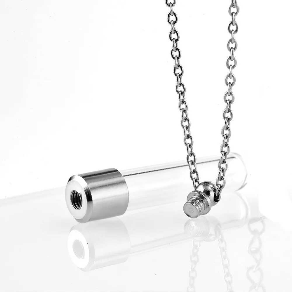 Transparent Per Vial Pendant ing Bott Car Charm Bott Necklace Jewelry Gifts Bott Necklace W250712