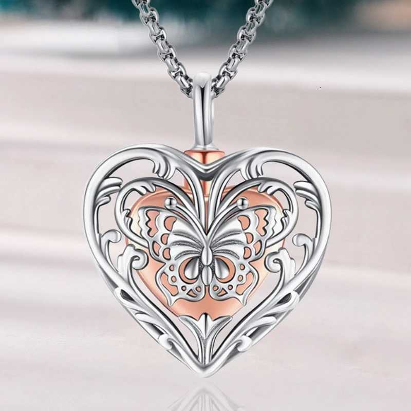 Inside Mini Urn Jewelry Hollow Cration Locket Necklace For Ashes Of Loved Ones Keepsake Pendant Human Pet W250712