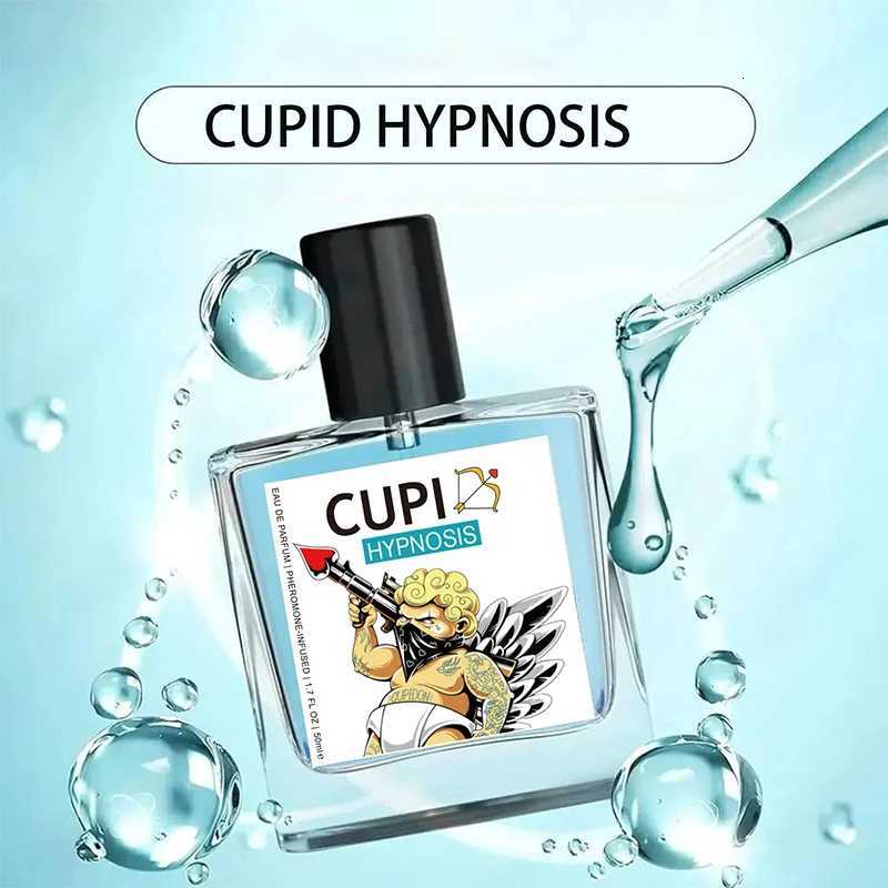 CUPID Cologne Mens Perfume Lasting Charm Temptation Attract The Opposite Sex Dating Body Spray 50ml Ambergris Portable Perfume W250712