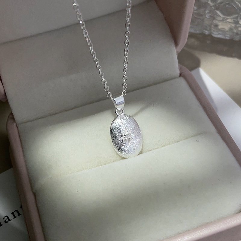 Luxury Jewelry Designer Jewelry Vintage Bead Pendant Necklace Jewelry For Women Simple Personality Choker Niche Design Starlight Stainless Steel Clavi