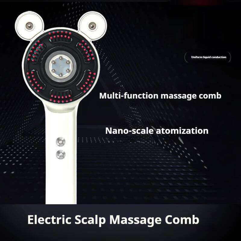 2025 Electric Scalp Massager Brush for Hair Growth Oil Applicator Massage Comb Red Blue Light Devices