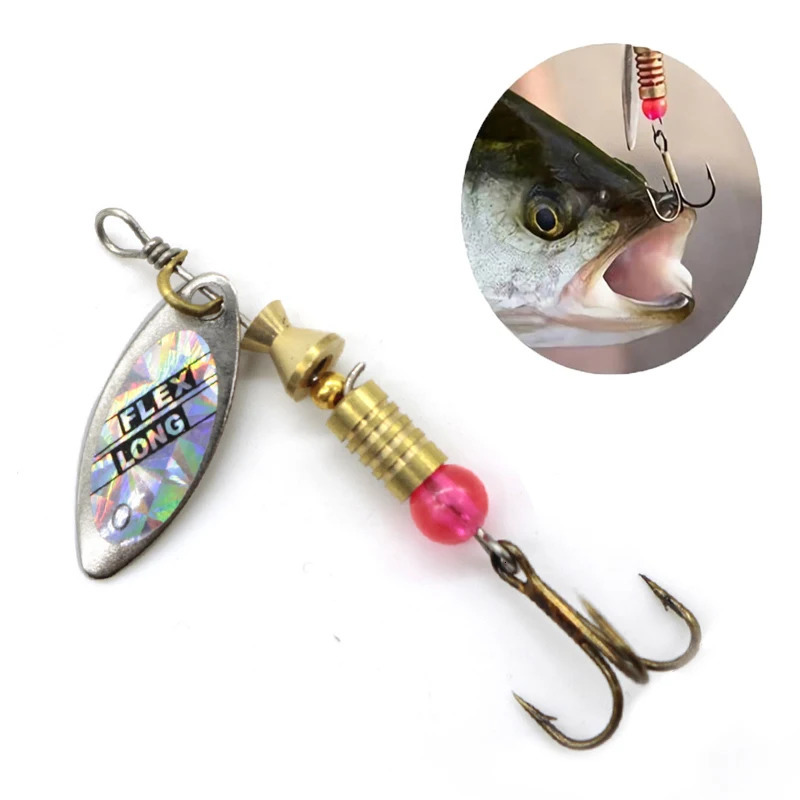 Metal Spoon Spinner Fishing Lure 10pcs Set Spoonbait Crankbaits Wobblers for Pike Crochet Kit Artificial Bait 250708