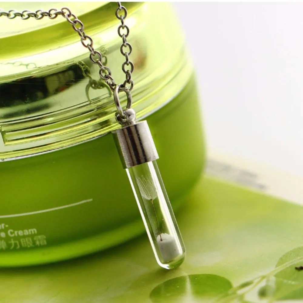 Transparent Per Vial Pendant ing Bott Car Charm Bott Necklace Jewelry Gifts Bott Necklace W250712