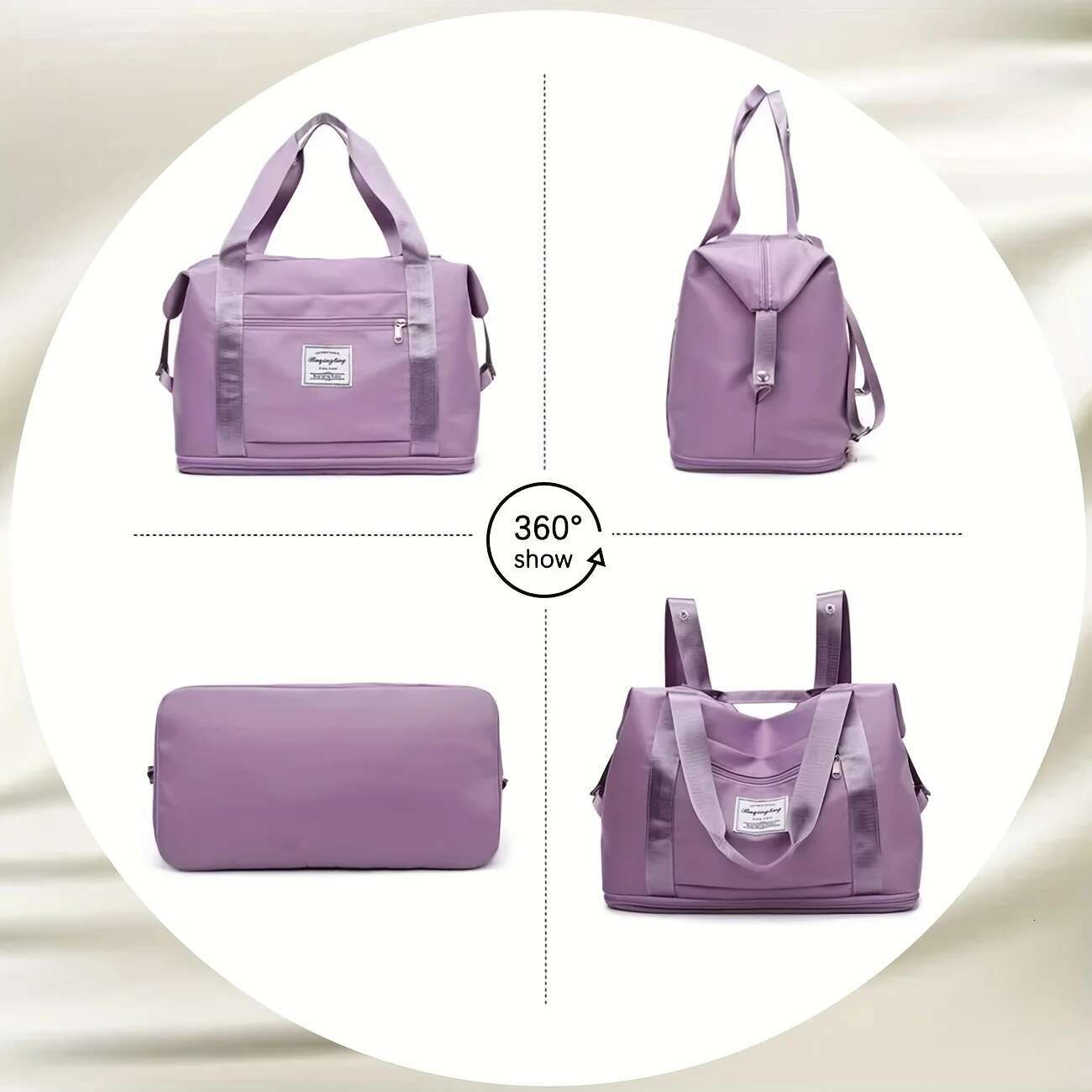 5 Ways To Carry Expandable Sports Tote Fiess Bags, Travel Lage Totes, Weekend Overnight Bags With Wet Pockets
